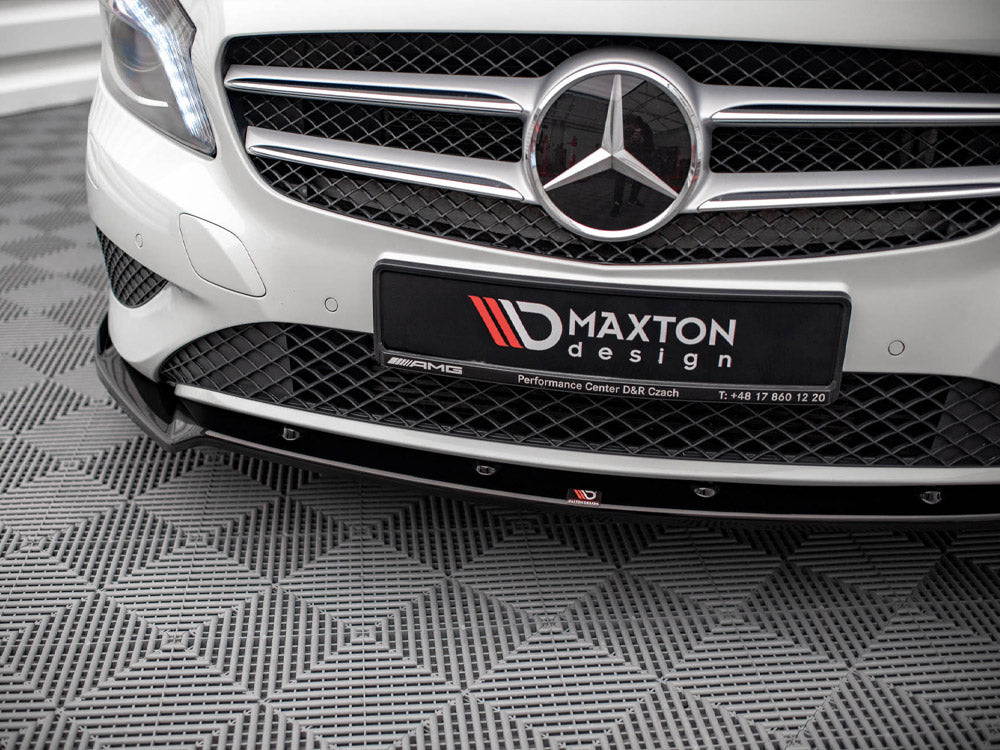 Front Splitter V.2 Mercedes A W176 (2012-2015)