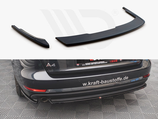 Rear Side Splitters Audi A4 B9