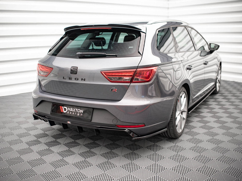 Rear Side Splitters V.2 Seat Leon FR Sportstourer MK3 (2012-2016)