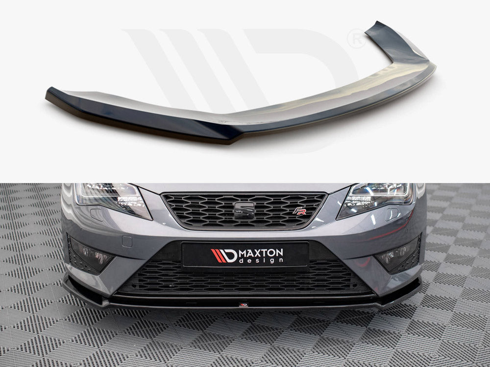 Front Splitter V.2 Seat Leon FR / Cupra MK3 (2012-2016)