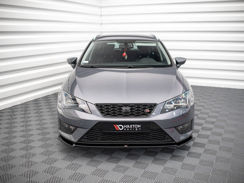 Front Splitter V.2 Seat Leon FR / Cupra MK3 (2012-2016)