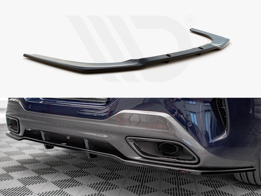 Central Rear Splitter (Vertical Bars) BMW 8 Gran Coupe M-Pack G16