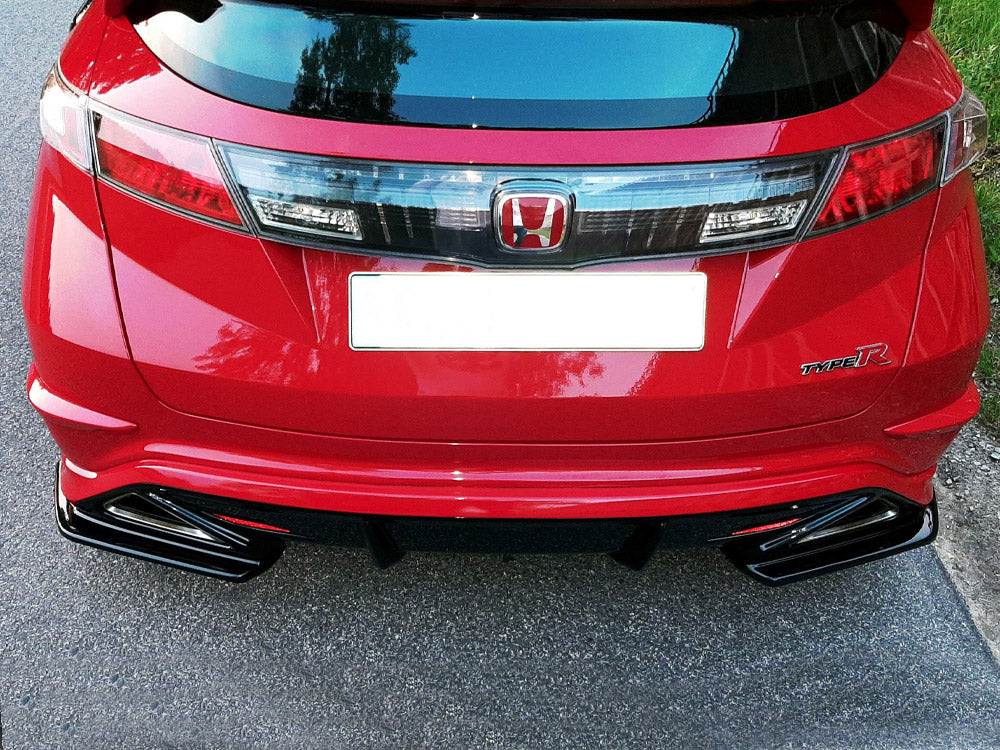 Rear Side Splitters Honda Civic VIII Type-R GP (2007-2010)