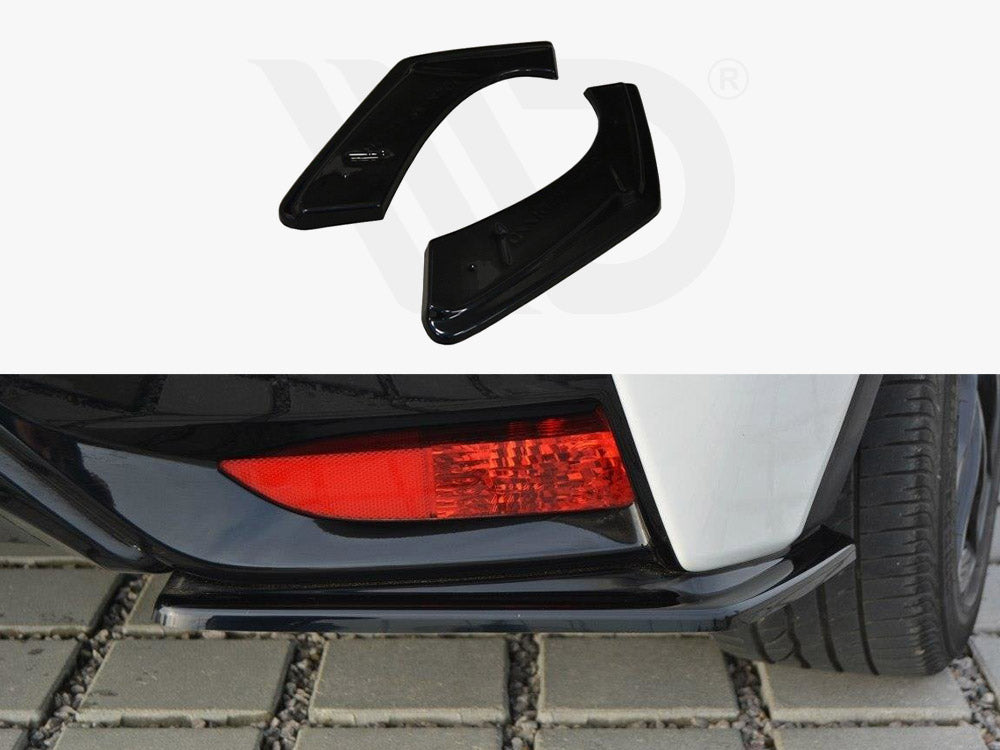 Rear Side Splitters Honda Civic Mk9 Facelift