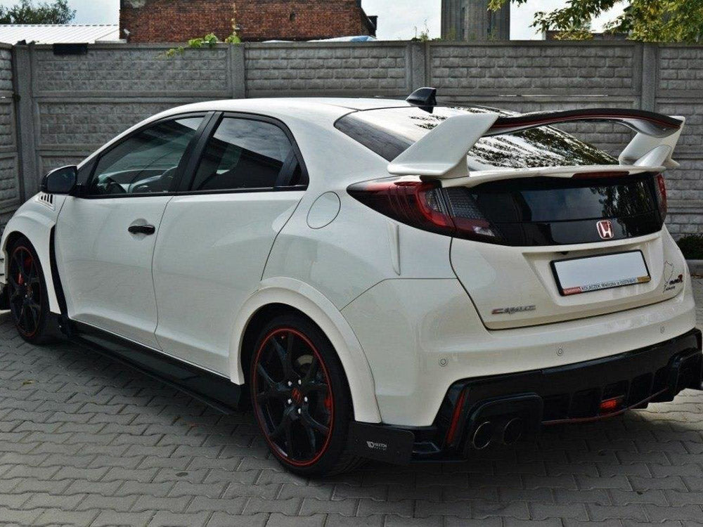 Racing Rear Side Splitters Honda Civic IX Type R (2015-2017)