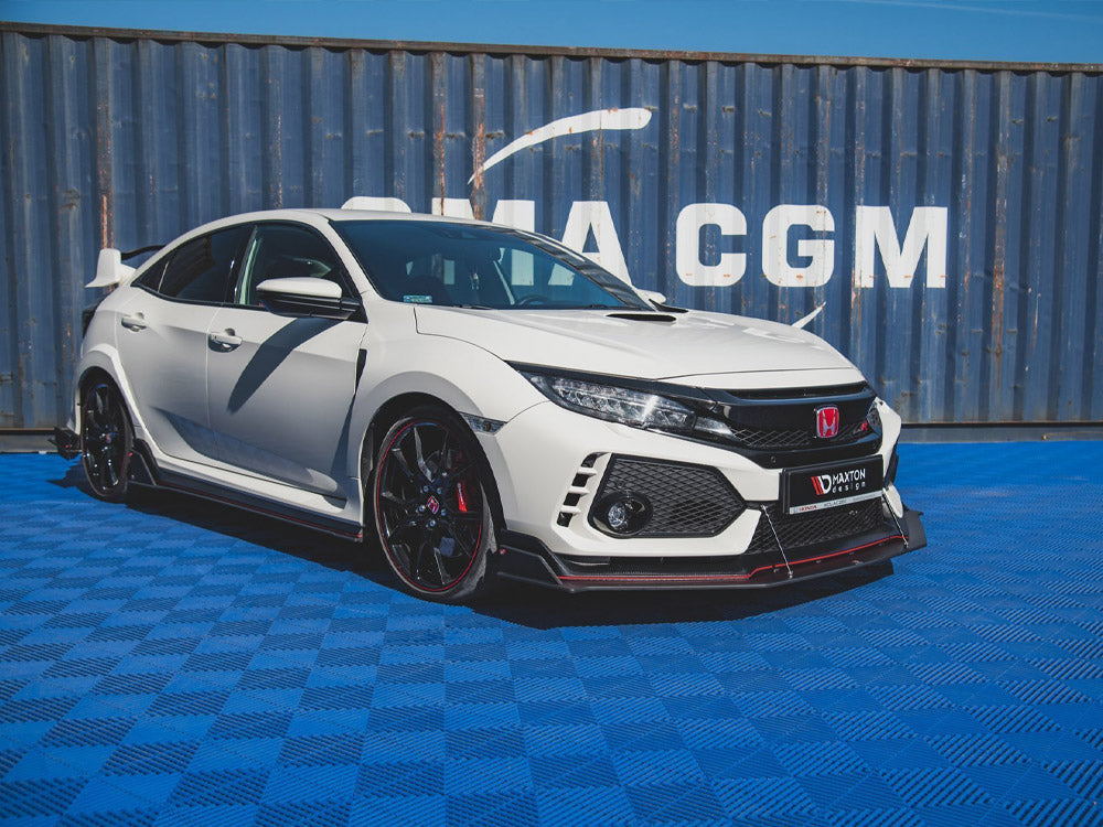 Street PRO Front Splitter Honda Civic X Type-R