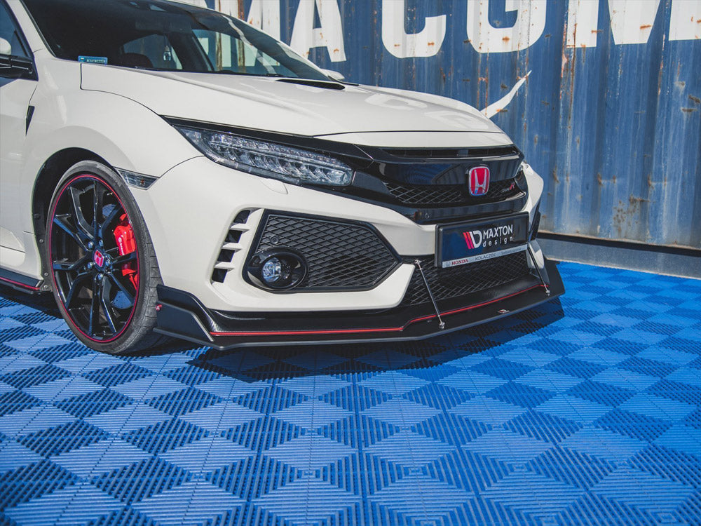 Street PRO Front Splitter Honda Civic X Type-R