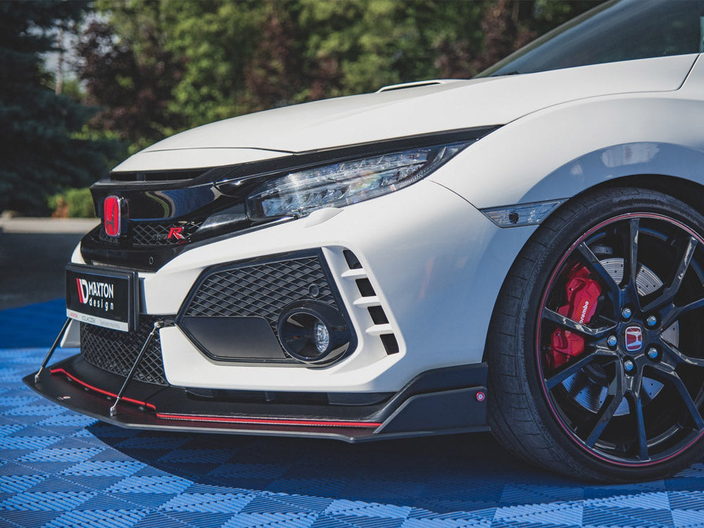 Street PRO Front Splitter Honda Civic X Type-R