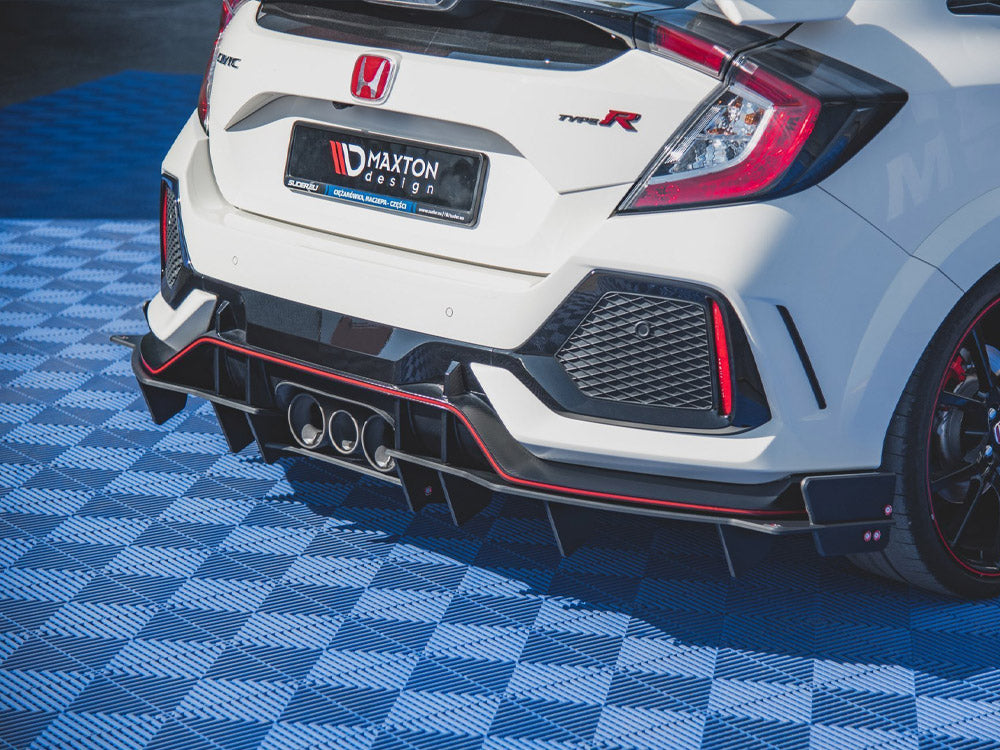 Street PRO Rear Diffuser Honda Civic X Type R