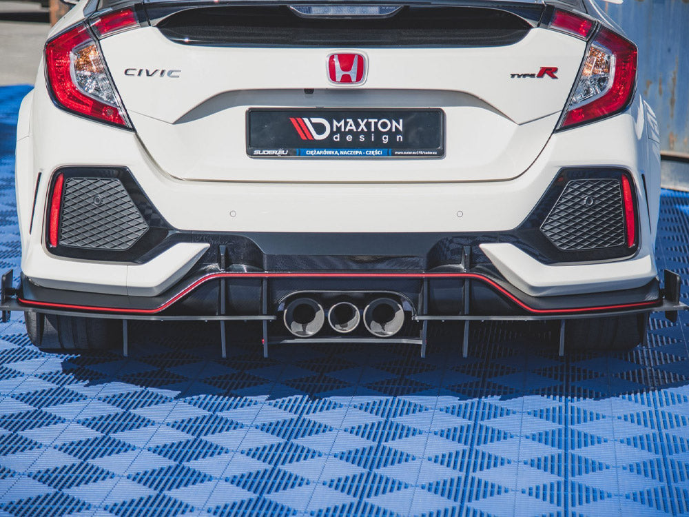 Street PRO Rear Diffuser Honda Civic X Type R