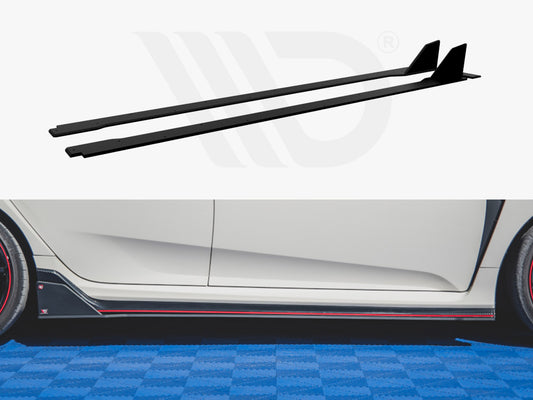 Street PRO Side Skirts Diffusers Honda Civic X Type-R