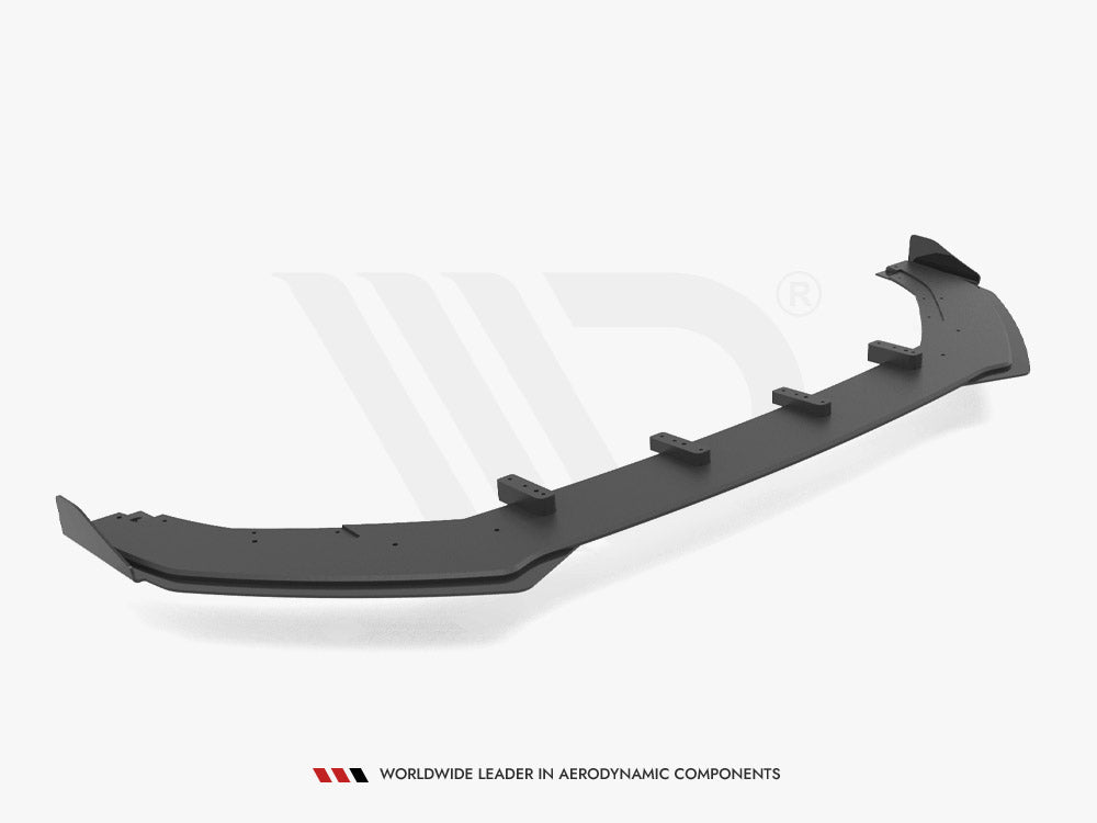 Street PRO Front Splitter V.1 + Flaps VW Golf R Mk7