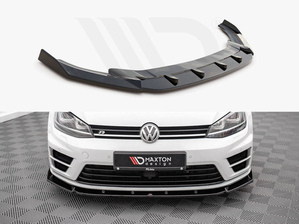 Front Splitter V.4 VW Golf R Mk7