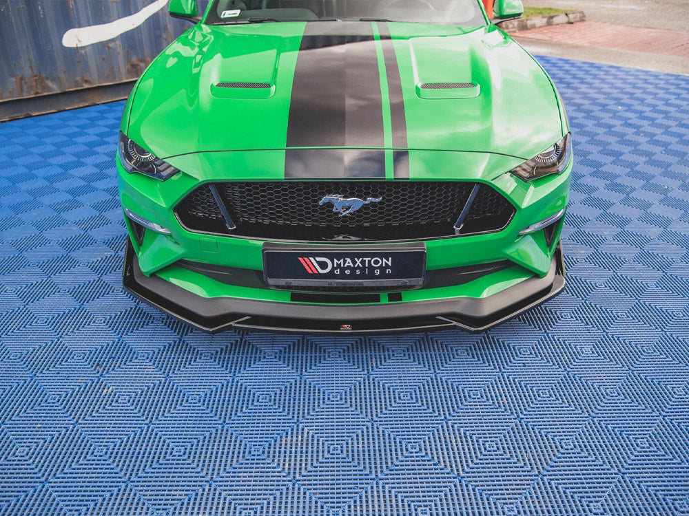 Front Splitter V.1 + Flaps Ford Mustang GT Mk6 Facelift