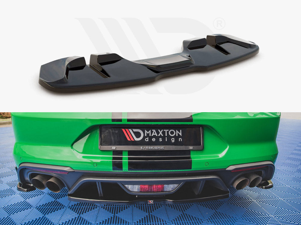 Central Rear Splitter Ford Mustang GT Mk6 Facelift (2017-)