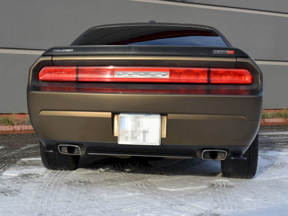 Central Rear Splitter Dodge Challenger Mk3 PHASE-1 SRT8 Coupe