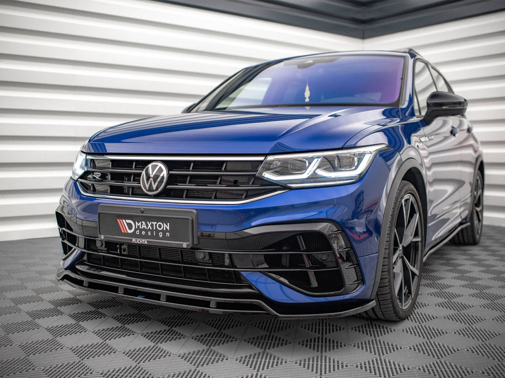 Front Splitter V.1 VW Tiguan R  / R-line MK2 Facelift (2020-)