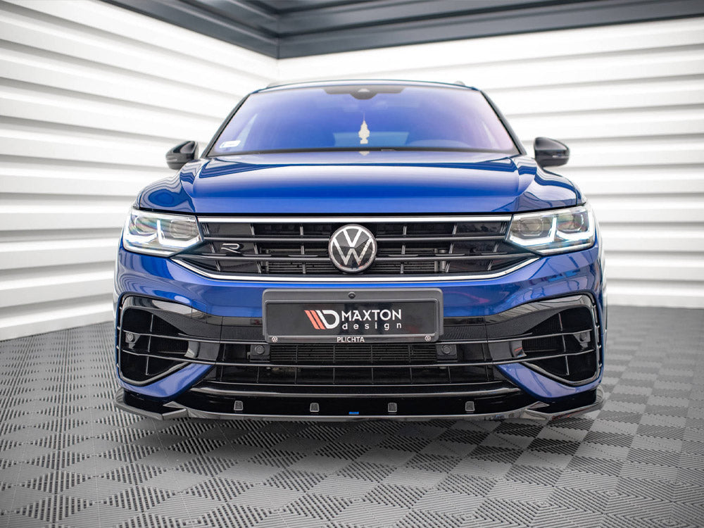 Front Splitter V.3 VW Tiguan R  / R-line MK2 Facelift (2020-)