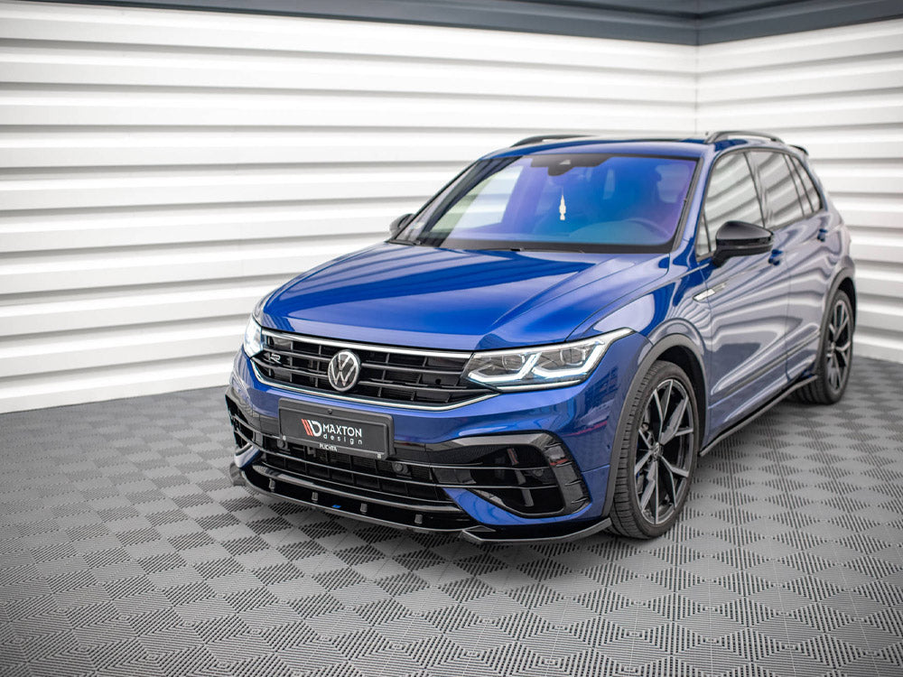 Front Splitter V.3 VW Tiguan R  / R-line MK2 Facelift (2020-)