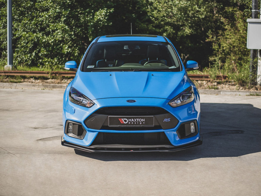 Street PRO Front Splitter + Flaps Ford Focus RS Mk3