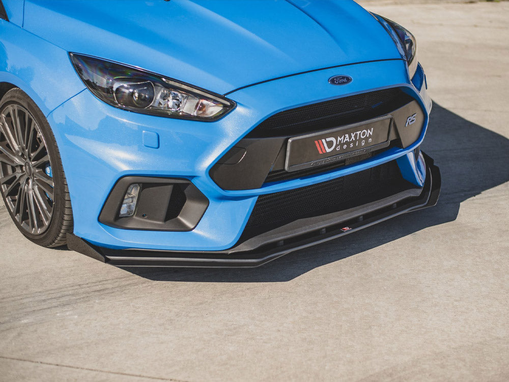 Street PRO Front Splitter + Flaps Ford Focus RS Mk3