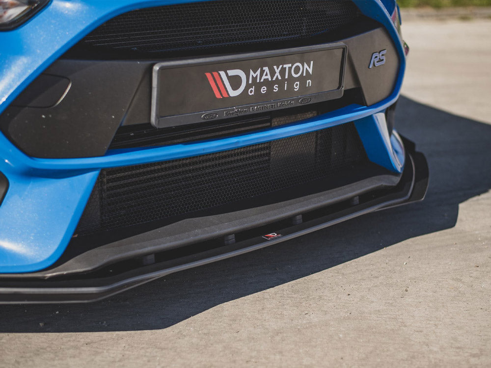 Street PRO Front Splitter + Flaps Ford Focus RS Mk3