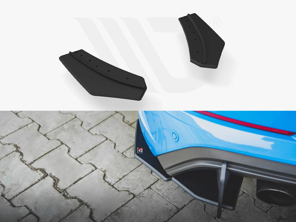 Street PRO Rear Side Splitters Ford Focus RS Mk3