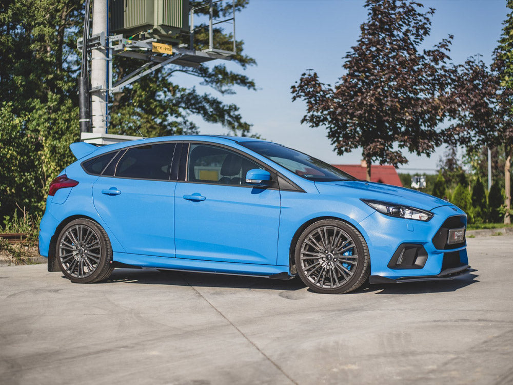 Street PRO Side Skirts Diffusers + Flaps Ford Focus RS Mk3