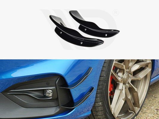 Front Bumper Wings (Canards) Ford Focus ST / ST-Line Mk4