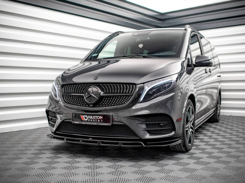 Front Splitter V.5 Mercedes-benz V-class Amg-line W447 Facelift (2019-)