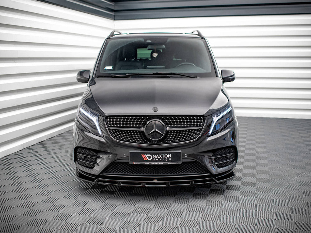 Front Splitter V.5 Mercedes-benz V-class Amg-line W447 Facelift (2019-)