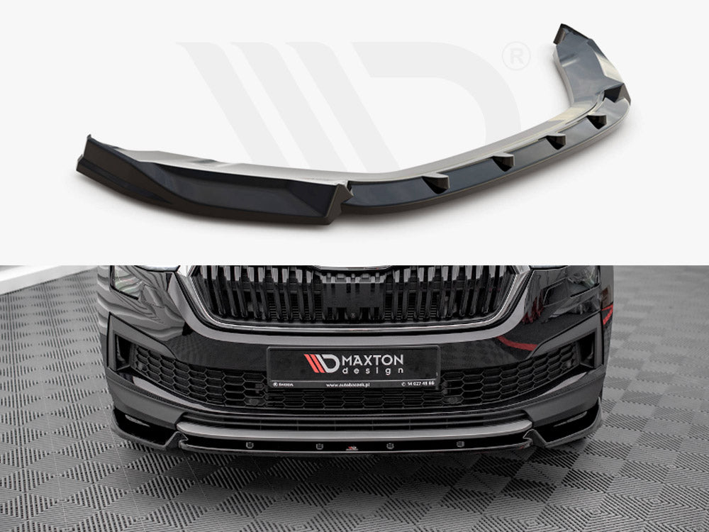 Front Splitter V.1 Skoda Kodiaq Mk1 Facelift