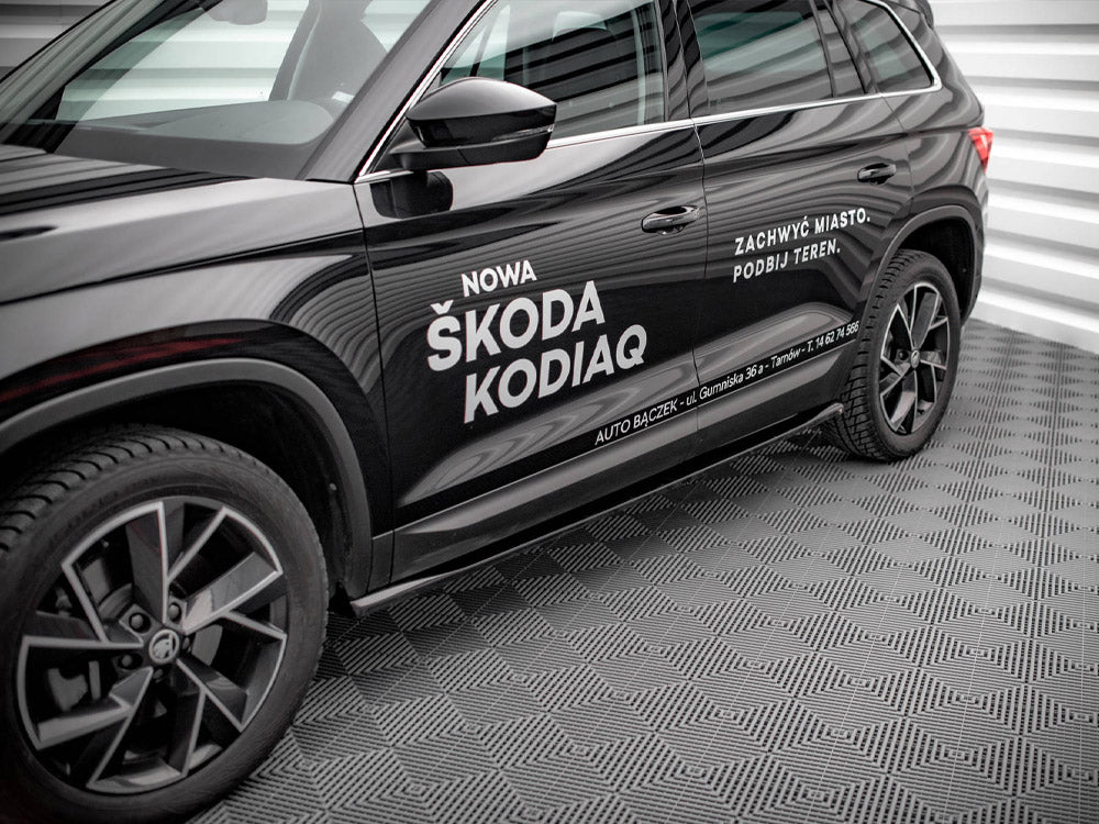 Side Skirts Diffusers Skoda Kodiaq Mk1 Facelift