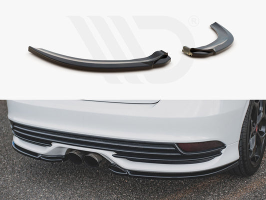 Rear Side Splitters V.2 Ford Focus ST Mk3 Facelift (2015-2018)