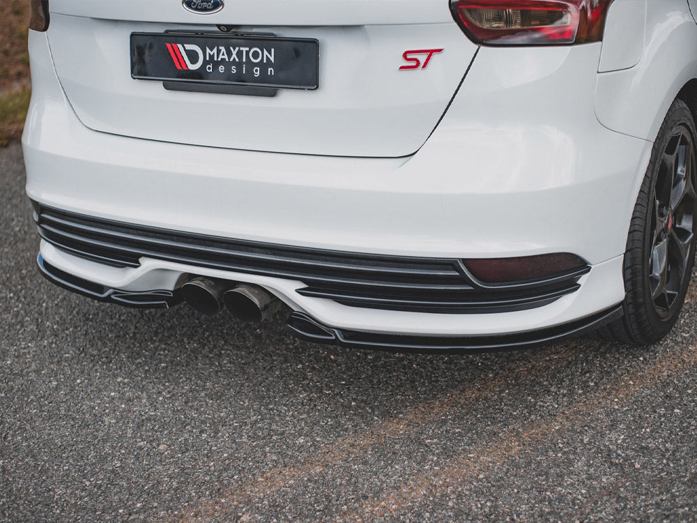 Rear Side Splitters V.2 Ford Focus ST Mk3 Facelift (2015-2018)