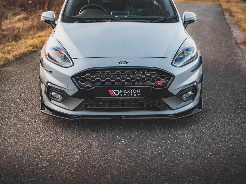 Front Splitter V.4 + Flaps Ford Fiesta ST / ST-Line Mk8