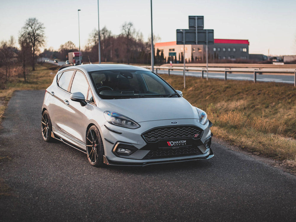 Front Splitter V.4 + Flaps Ford Fiesta ST / ST-Line Mk8