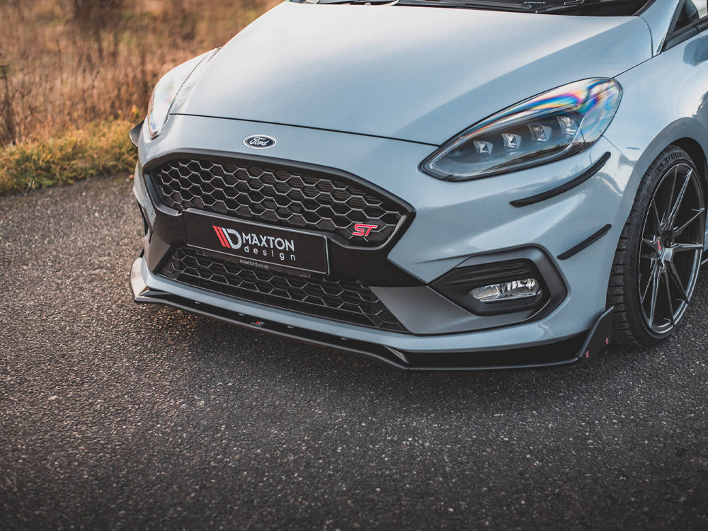 Front Splitter V.4 + Flaps Ford Fiesta ST / ST-Line Mk8