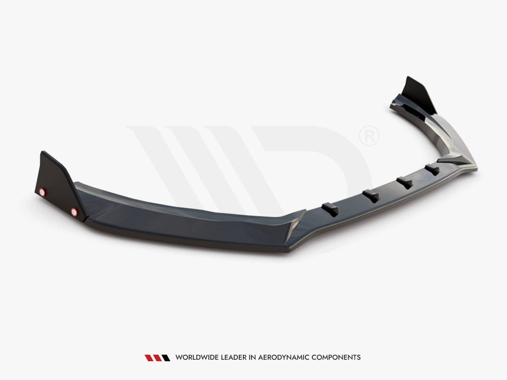 Front Splitter V.4 + Flaps Ford Fiesta ST / ST-Line Mk8