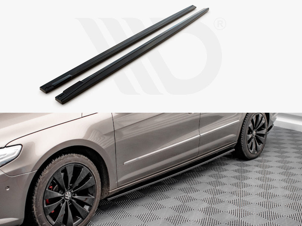 Side Skirts Diffusers V.2 VW Passat CC (2008-2012)