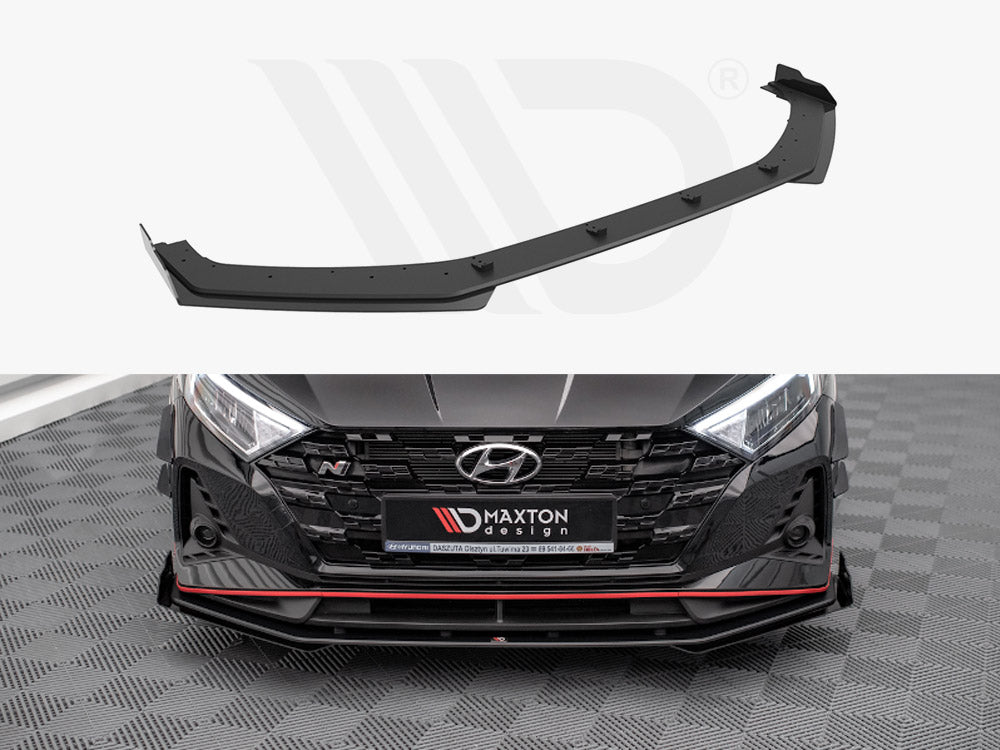 Street PRO Front Splitter V.1 + Flaps Hyundai I20 N Mk3