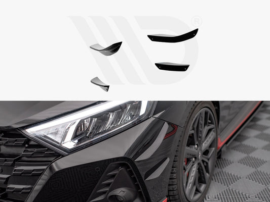 Front Bumper Wings (Canards) Hyundai I20 N Mk3