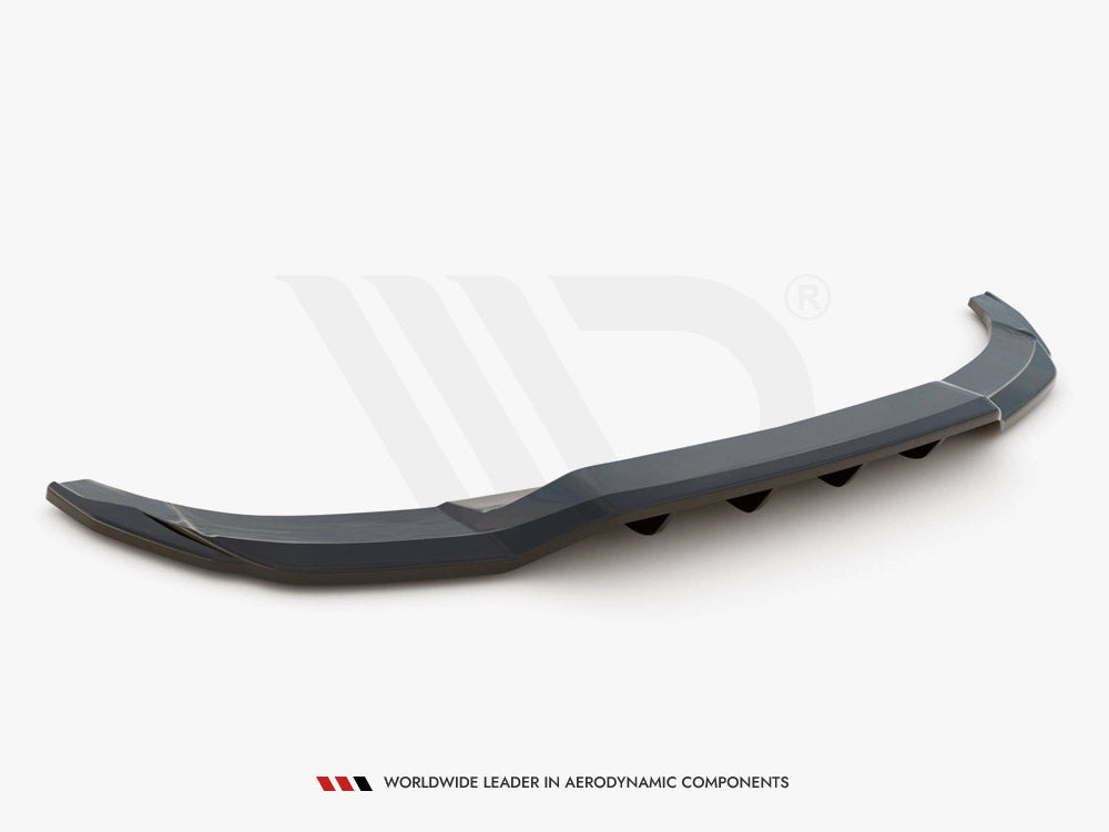 Central Rear Splitter (Vertical Bars) Audi A3 S-Line Sportback 8Y (2020-)