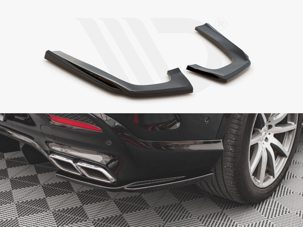 Rear Side Splitters V.1 Mercedes GLE Coupe 63AMG C292 (2015-2019)