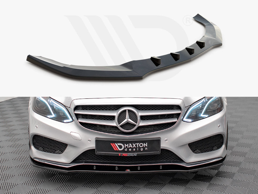 Front Splitter V.1 Mercedes E Amg-Line Sedan W212 Facelift (2012-2016)