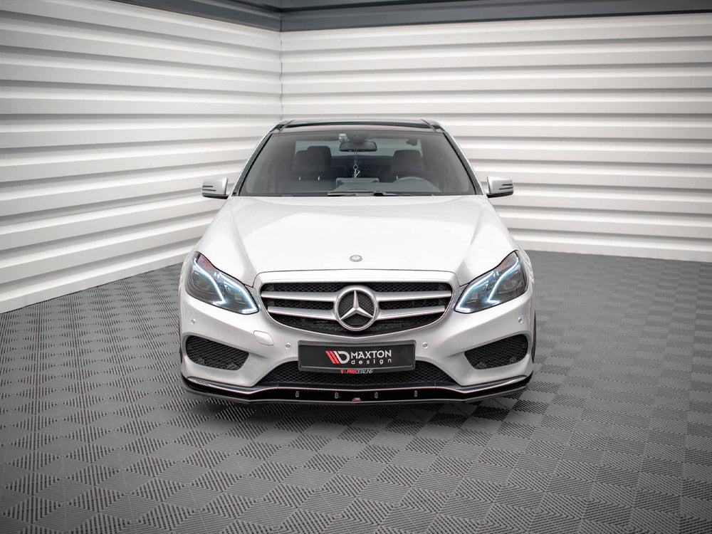 Front Splitter V.1 Mercedes E Amg-Line Sedan W212 Facelift (2012-2016)