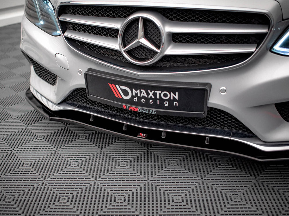 Front Splitter V.1 Mercedes E Amg-Line Sedan W212 Facelift (2012-2016)