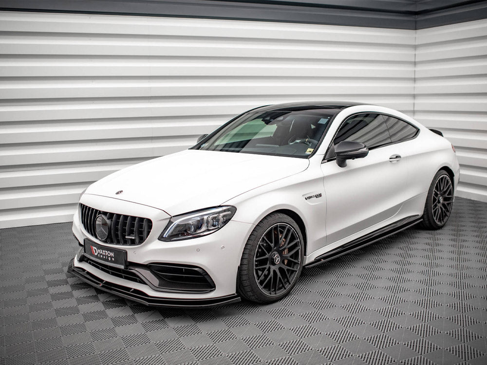 Side Skirts Diffusers V.1 Mercedes-AMG C 63AMG Coupe C205 Facelift