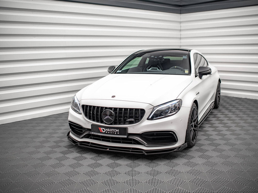 Front Splitter V.2 Mercedes-AMG C63 Coupe AMG Aero Pack C205 Facelift