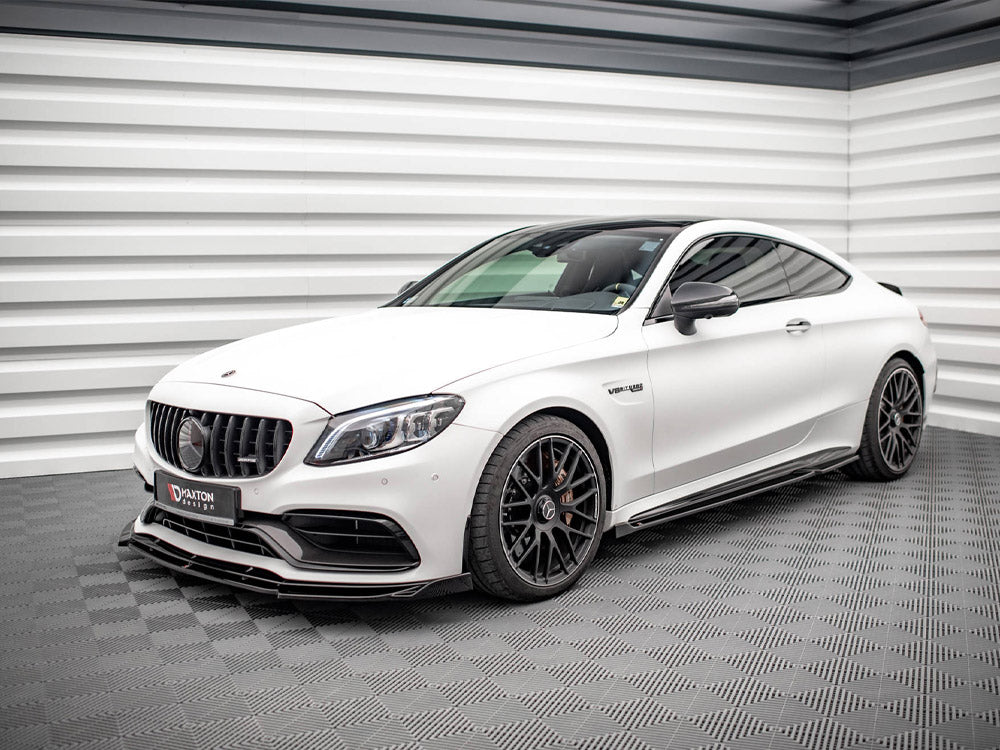 Side Skirts Diffusers V.2 Mercedes-AMG C 63AMG Coupe C205 Facelift